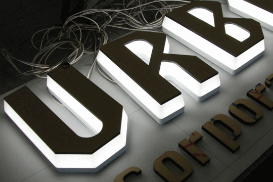 LED切り文字