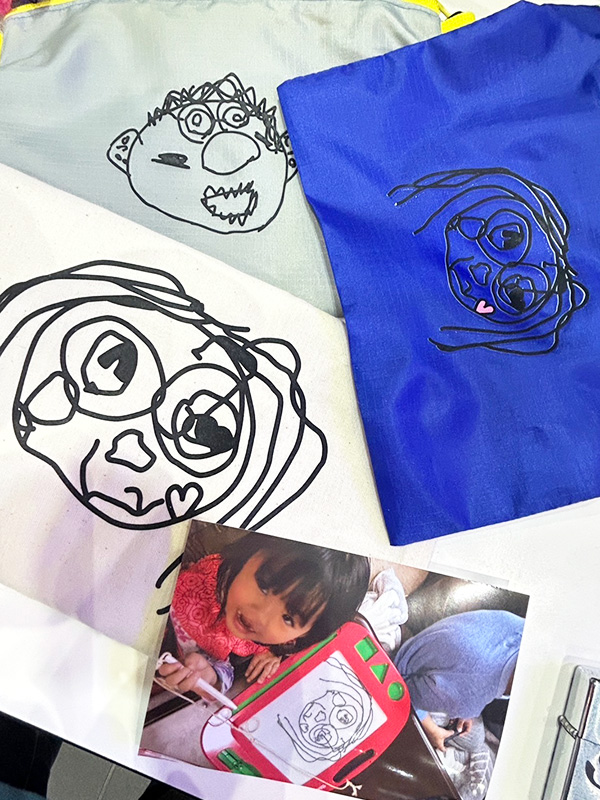 展示似顔絵