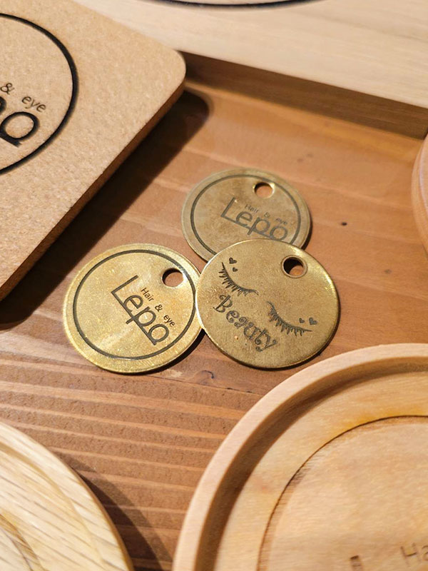 真鍮マーキング